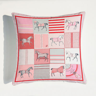 Insieme floreale stampato jacquard del cuscino di tiro di stile semplice della copertura del cuscino