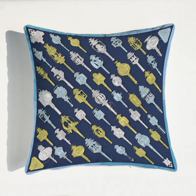 Insieme floreale stampato jacquard del cuscino di tiro di stile semplice della copertura del cuscino