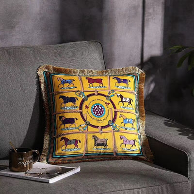 poliestere geometrico stampato 43*43cm 100% del caso del cuscino della copertura del cuscino