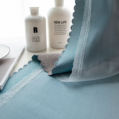 Filati molli di seta di Warmful di Tulle della finestra della tappezzeria del tessuto bianco della tenda