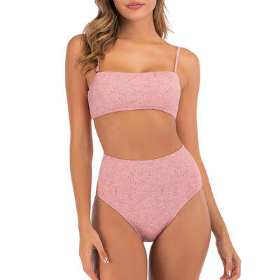 Le donne sexy dei costumi da bagno di Triangl dello Swimwear delle donne spingono verso l'alto il bikini