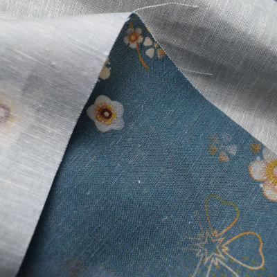 Tessuto di rayon viscoso stampato di 100% Challis floreale sostenibile