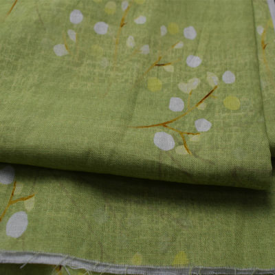 Il cotone del ramiè 45% di 55% ha mescolato la morbidezza eccellente del modello del tessuto di cotone della maglietta di Gauze Navy Blue