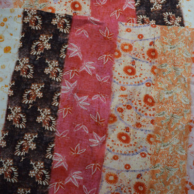 Vestito puro dalla camicia del ramiè stampato tessuto molle di Chinoiserie di Waverly della tela