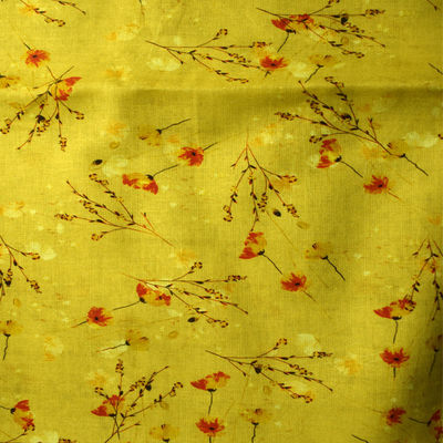 Il cotone del vestito 54*58 ha stampato il prodotto non intessuto della tela del ramiè