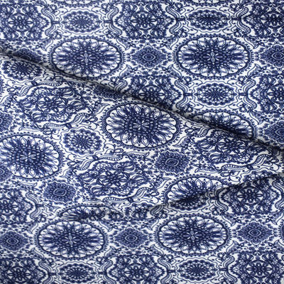 Il cotone del vestito 54*58 ha stampato il prodotto non intessuto della tela del ramiè