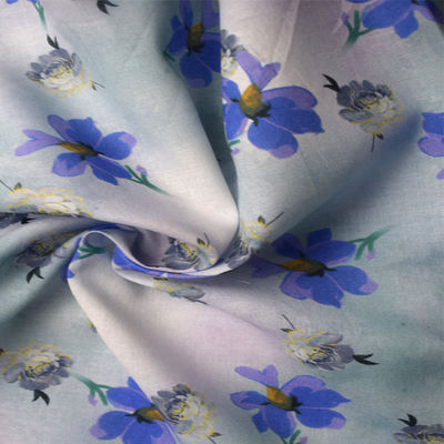 Tessuto d'imitazione di Dull Satin Spun Polyester Knitted del cotone 190GSM