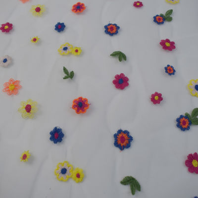 Rete molle esagonale tricottata di nylon Mesh Tulle Dress Fabric di 100% Tulle