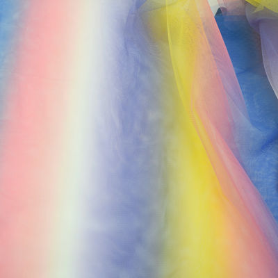 Tessuto di seta di nylon molle della maglia 100% Tulle del vestito da sposa dalla decorazione per la gonna del tutu dei bambini