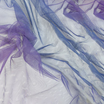 Perla molle di nylon Mesh Fabric del tessuto di 100% Tulle Rolls Tulle
