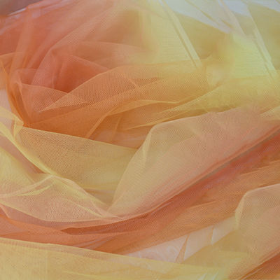 Tessuto netto di Mesh Bridal Wedding Tulle Lace del poliestere molle 30GSM