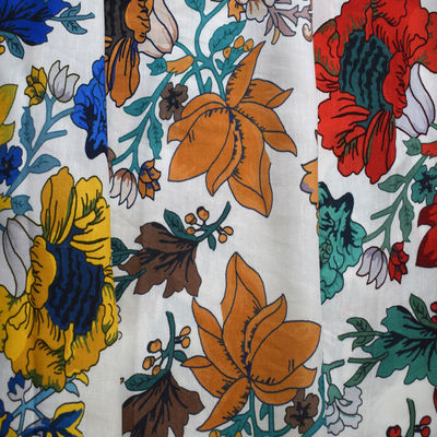 Prodotto intessuto resistente tinto di Tencel del cotone della grinza della saia 100