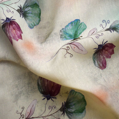 Il tessuto di tela del tessuto di 70% Tencel 140gsm ha mescolato la grinza Resistan del tessuto