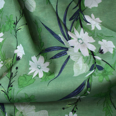 Tessuto di tela viscoso del tessuto mescolato del ramiè +10% di 70% Tencel +20%