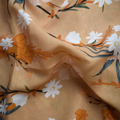 Tessuto di tela viscoso del tessuto mescolato del ramiè +10% di 70% Tencel +20%