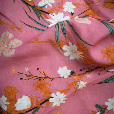 Tessuto di tela viscoso del tessuto mescolato del ramiè +10% di 70% Tencel +20%