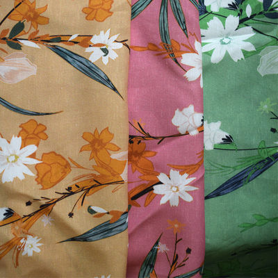 Tessuto di tela viscoso del tessuto mescolato del ramiè +10% di 70% Tencel +20%