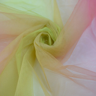 Vestito da festa in costume netto di scintillio di Rolls del tessuto molle di nylon di Tulle