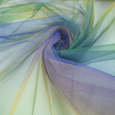 La gonna DIY della ragazza della decorazione di Tulle Mesh Fabric della festa nuziale veste Polyeste 100%