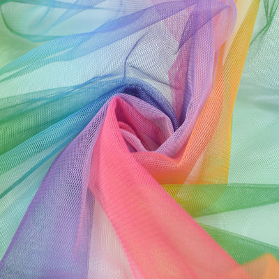 Nozze nuziali bianche di nylon Tulle Mesh Fabric netto di velo