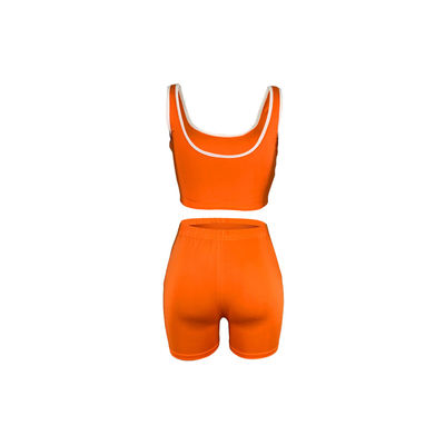 La primavera pura di colore &amp; la maglia senza maniche sexy dell'estate mette i colori in cortocircuito dell'insieme 13