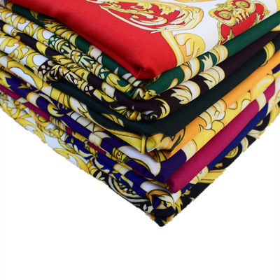 tessuto di stampa del poliestere di larghezza di 150cm per l'abito della gonna