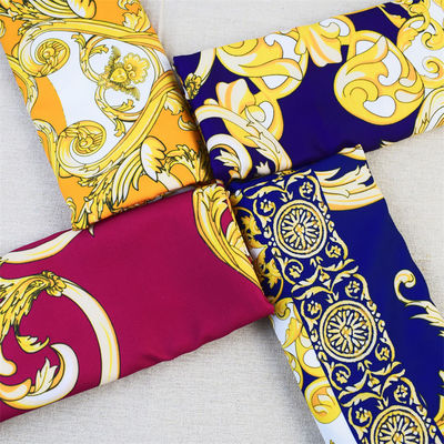 tessuto di stampa del poliestere di larghezza di 150cm per l'abito della gonna