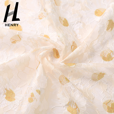 Fiore molle su misura Digital del tessuto di Tulle che stampa Mesh Fabric