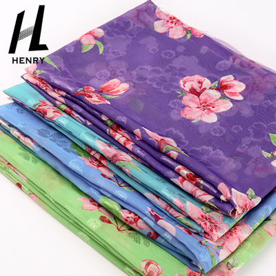 Tessuto chiffon del vestito puro dal poliestere dell'abbigliamento di Tulle del CE delle donne molli del tessuto