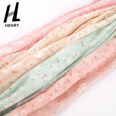 Vestiti 100% di Mesh Lace Fabric Polychrome For del poliestere
