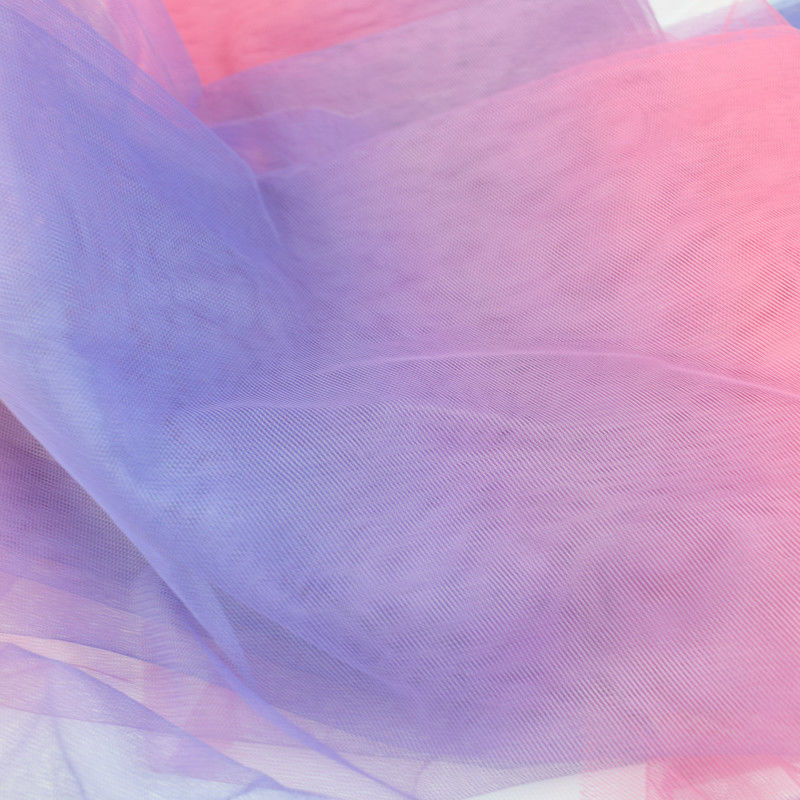 La gonna DIY della ragazza della decorazione di Tulle Mesh Fabric della festa nuziale veste Polyeste 100%