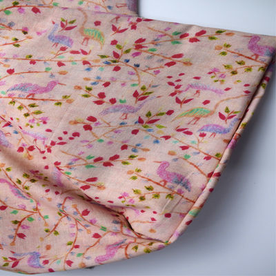 Il cotone di Digital del fiore ha stampato l'elastam per allungare il tessuto chiffon 54*58
