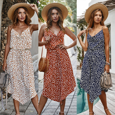 Signore della Boemia Maxi Dress Camisole Casual Skirt degli adulti