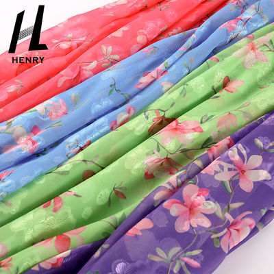 Modello chiffon alla moda Digital del tessuto del vestito che stampa il tessuto del poliestere